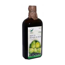 Noni, Borojo si Acai sirop, cu efecte imunostimulatoare, 500 ml, Medica - Pro Natura