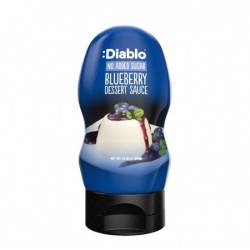 Topping de afine, fara adaos de zahar, 290 ml, Diablo