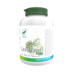 Laxofort, contribuie la reglarea tranzitului intestinal, 60 capsule, Medica - Pro Natura