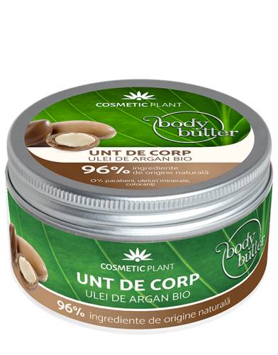 Unt de corp cu ulei de argan, 200ml - Cosmeticplant