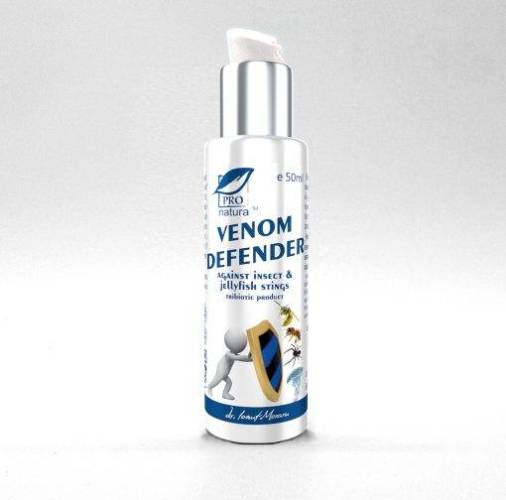 Gel Venom Defender, ajuta la refacerea pielii afectate de intepaturile insectelor, 50 ml, Medica - Pro Natura
