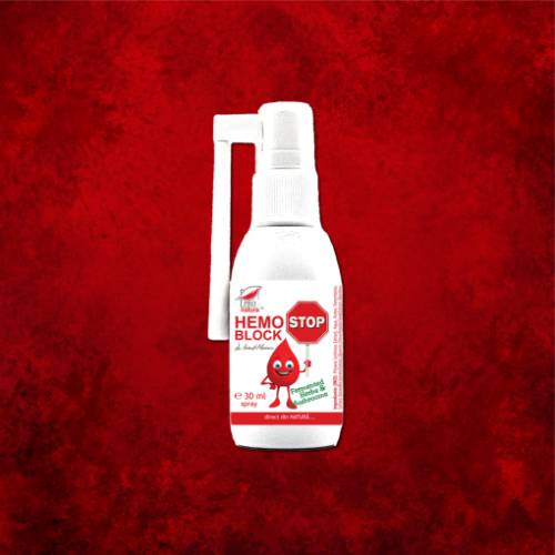 Hemo Block Spray, opreste sangerarea, 30 ml, Medica - Pro Natura