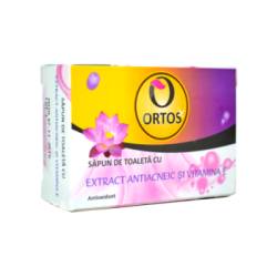 Sapun cu extract antiacneic si vitamina E 100g, Ortos