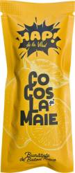 Baton cu cocos si lamaie, raw vegan, 45g -HAP! de la Vlad