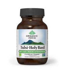 Tulsi Minte Calma si Sistem Respirator, 60cps veg - ORGANIC INDIA