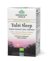 Ceai Tulsi Sleep - Somn Calm, Odihnitor, 18pl - ORGANIC INDIA