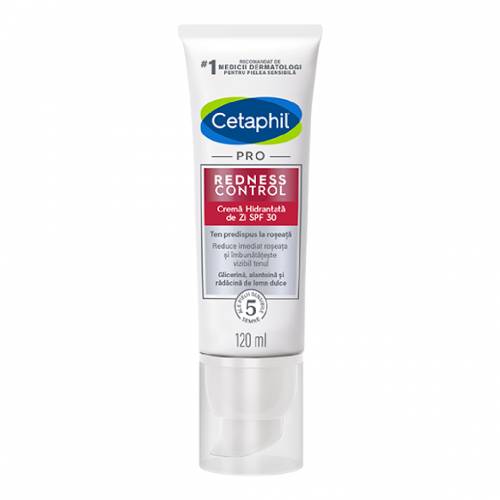 Crema hidratanta de zi cu SPF 30 Redness Control PRO, 50 ml, Cetaphil