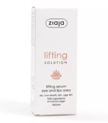 Ziaja Lifting Solution Ser pentru zona ochilor si buzelor 40+ 30 ml