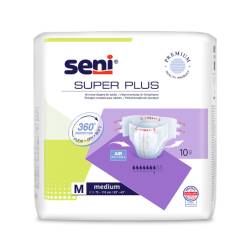 Scutece Seni Super Plus Air, Medium x10 buc