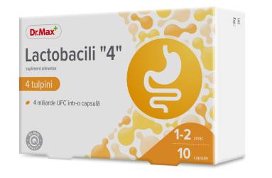 Dr. Max Lactobacili 4 , 10 capsule