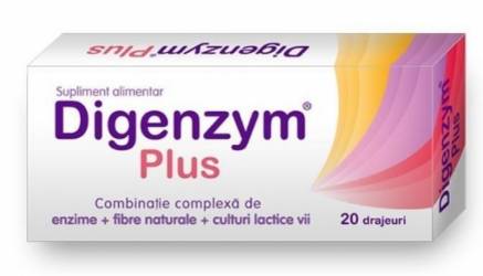 Digenzym Plus - 20 drajeuri