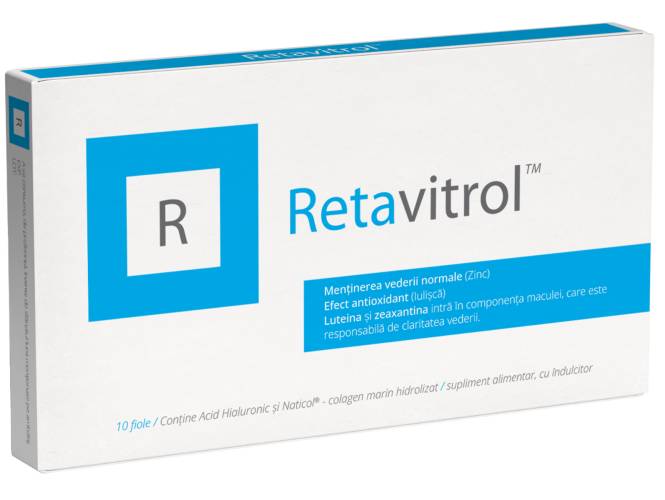 Retavitrol, 10 fiole, NaturPharma