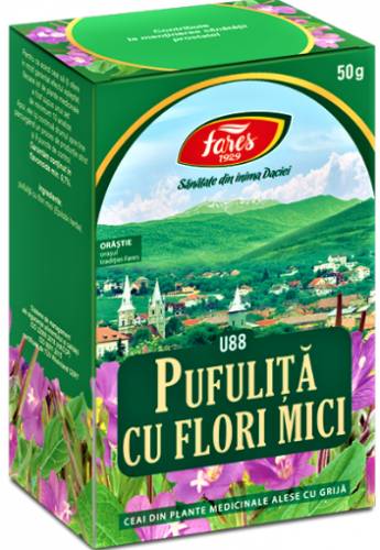 Fares ceai de pufulita cu flori mici - 50 grame