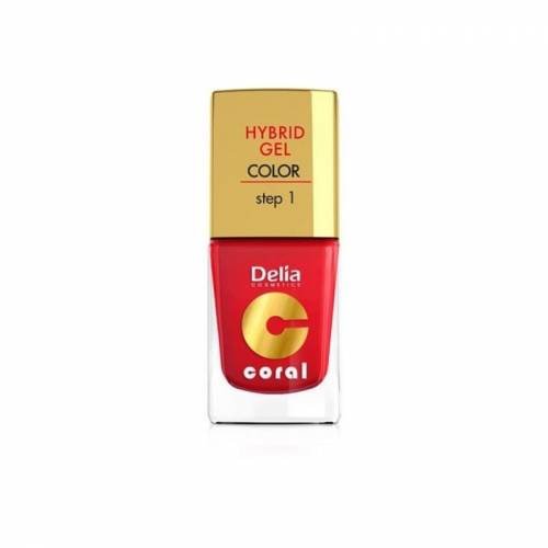 DELIA Oja Hybrid Coral nr. 001 rosu, 11 ml