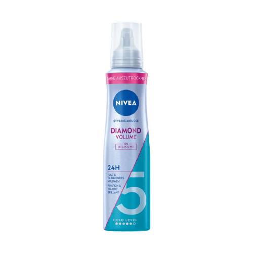 Spuma coafat Diamond Volume, 150ml, Nivea