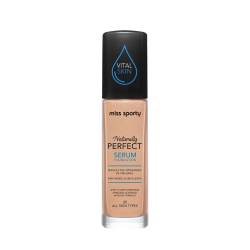 Fond de ten Serum Naturally Perfect All Skin Tones 25 Warm, 30ml, Miss Sporty