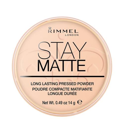 Pudra compacta Stay Matte 006 Champagne, 14g, Rimmel London