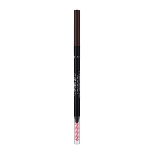 Creion pentru sprancene Brow Pro Micro 003 Dark Brown, 0.09g, Rimmel London