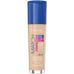 Fond de ten Match Perfection 100 Ivory, 30ml, Rimmel London