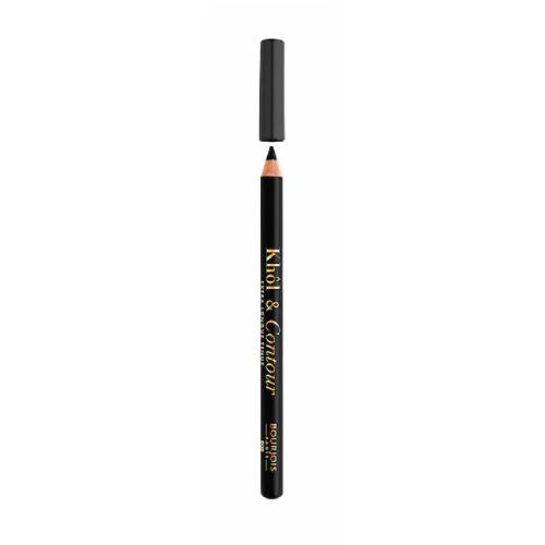 Creion de ochi Khol&Contour 02 Ultra Black, 1,2g, Bourjois