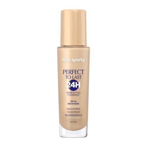 Fond de ten Perfect To Last 24H 10 Ivory, 30ml, Miss Sporty