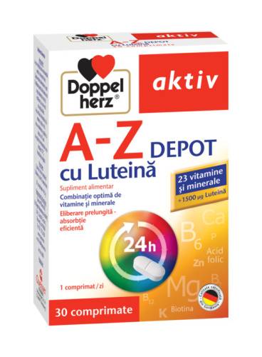 A-Z Retard cu Luteina, 60 tablete, Doppelherz