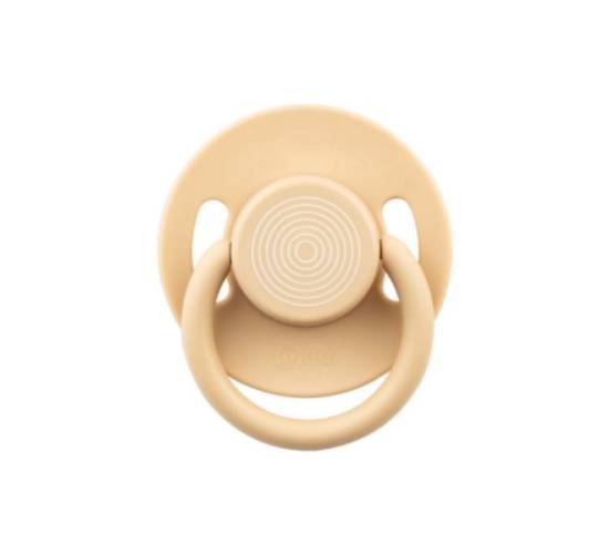 WEE BABY Suzeta din silicon rotunda fara desen nr.1 - 363