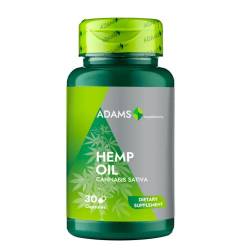 Ulei de Canepa , 30 capsule, Adams