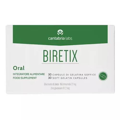 Supliment Alimentar Biretix pentru Piele, 30 Capsule, Cantabria