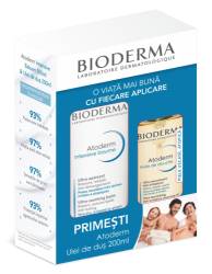 Pachet Promotional Bioderma Atoderm Intensive: Balsam 500 ml + Ulei de Dus 200 ml