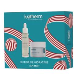 Pachet Aquafil Hydra: Ser 30ml + Cremă Hydra Light 50ml - Ivatherm