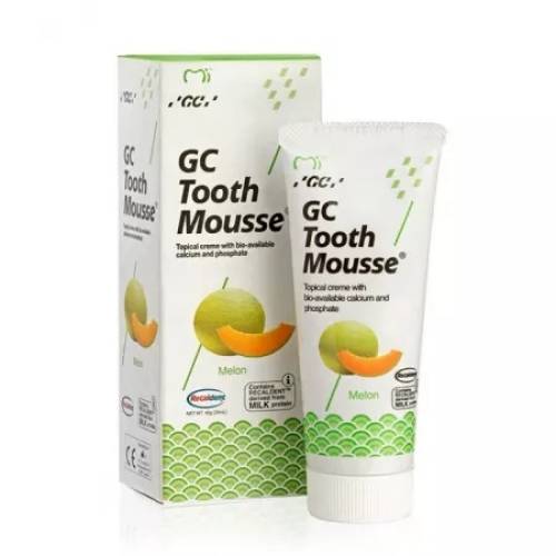 Crema topica Tooth Mousse cu aroma de pepene galben, 40 g, GC
