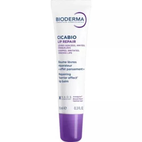Bioderma Cicabio Balsam de Buze Reparator, 10 ml