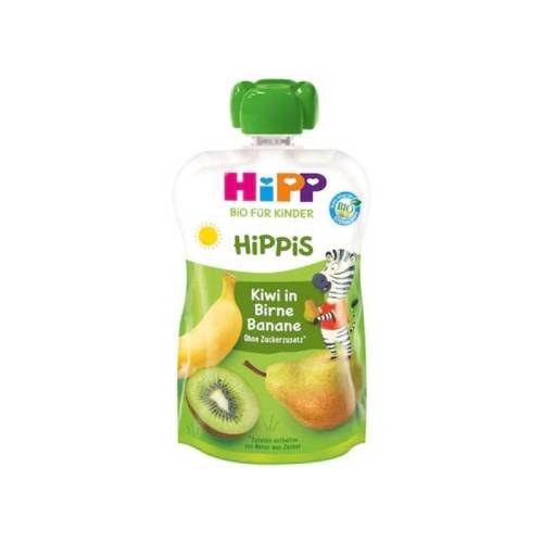HIPPIS ECO piure fructe pere, banane, kiwi x100g