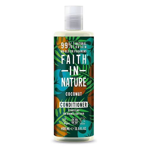 Faith in Nature Balsam natural hidratant cu cocos, 400 ml