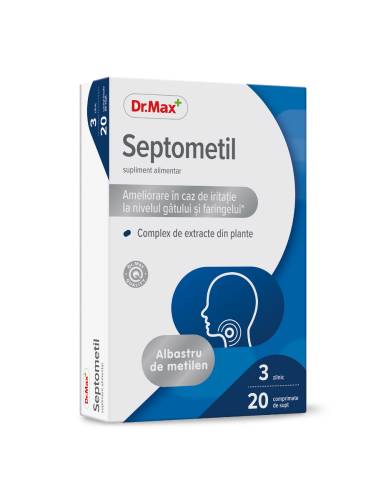 Dr. Max Septometil, 20 compimate masticabile