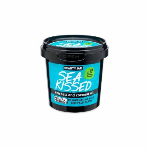 Beauty Jar Scrub revigorant pentru fata si corp, Sea Kisses, 200g