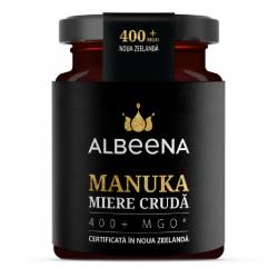 Miere de manuka cruda MGO 400+, 200g, Albeena