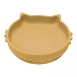 Bol din silicon Kitty II, 6 luni+, Honey, Appekids