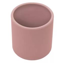 Pahar din silicon, 6 luni+, Old Rose, Appekids