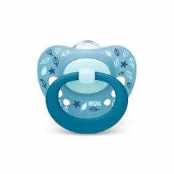 NUK Suzeta Signature, silicon, M2, 6-18luni, 1 bucata