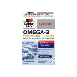 Omega 3 Premium 1500 System, 60 capsule, Doppelherz