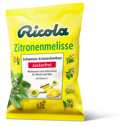 Dropsuri din plante Lemon Mint, 75g, Ricola