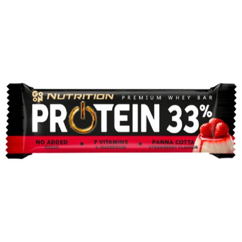 Baton proteic 33% cu panna cotta Nutrition, 50g, Sante