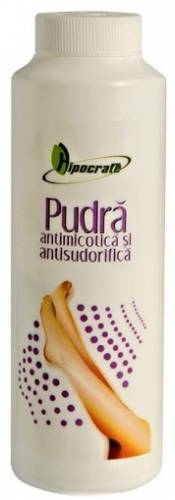 hipocrate pudra antimicotica si antisudorifica x 75 grame