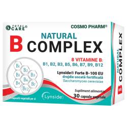 Natural Complex B - vitamine B - 30 capsule, Cosmo Pharm