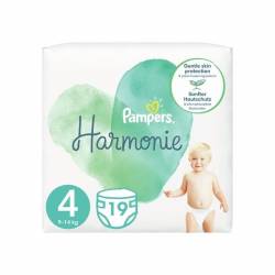 Pampers Scutece Harmonie Marimea 4, 9-14kg, 19 bucati