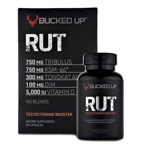 Rut Testosterone Booster, Formula Avansata Pentru Testosteron, 90 capsule, Bucked Up, GNC