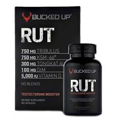Rut Testosterone Booster, Formula Avansata Pentru Testosteron, 90 capsule, Bucked Up, GNC