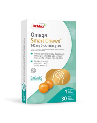 Dr. Max Omega Smart Chews, 30 jeleuri